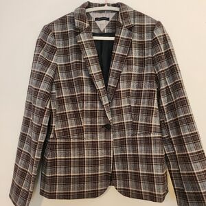 Tommy Hilfiger Plaid Blazer